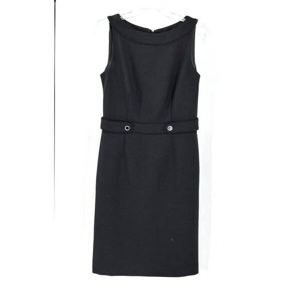 Tory Burch Dresses & Skirts - TORI BURCH dress shift sheath sleeveless knee length wool blend black 6
